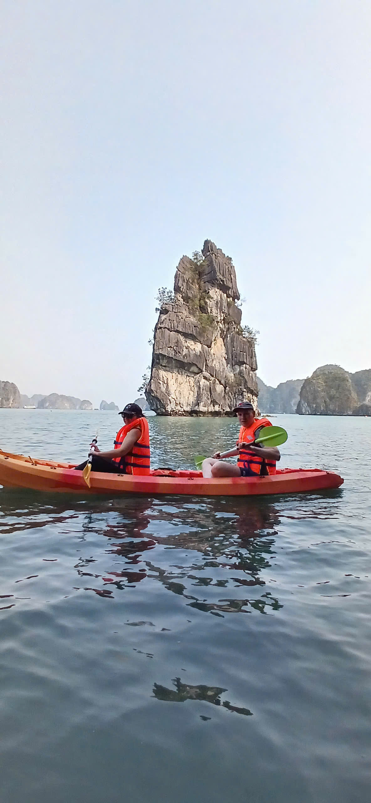 Kayaking adventure in Lan Ha Bay